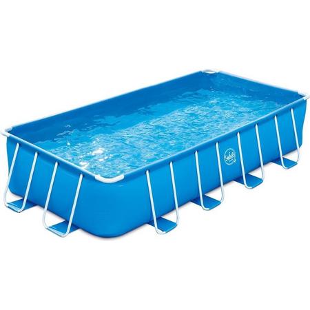 Metalen frame zwembad Swing - frame pool - opzetzwembad - familie zwembad | 4,88 x 2,44 x 1,07 m - Rechthoekig